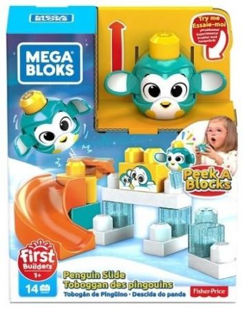 Mega Bloks Peek a Blocks velká skluzavka