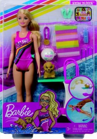 Barbie plavkyně