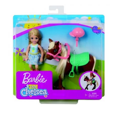 Barbie Chelsea a poník