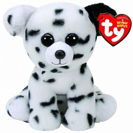 Beanie Boos plyšový pejsek sedící Dalmatin 24 cm