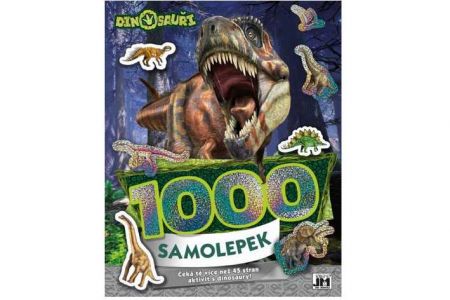 1000 samolepek s aktivitami - Dinosauři