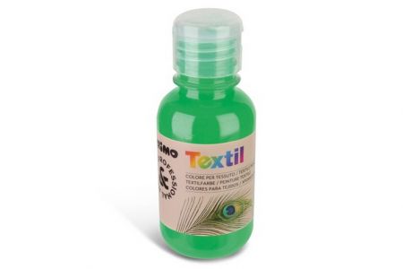 Barva na textil, 125ml, fluo zelená