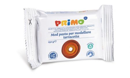 Samotvrdnoucí hmota PRIMO, 250g, terakota