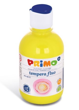 Temperová barva FLUO, 300ml, žlutá