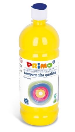 Temperová barva PRIMO, 1000ml, žlutá