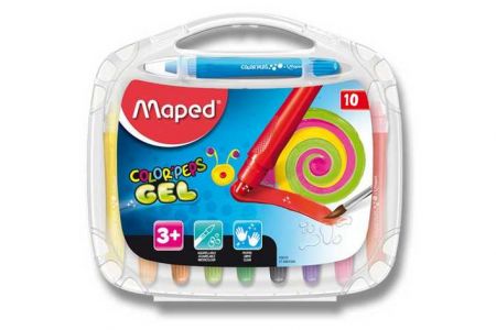 Gelové pastelky MAPED Color Peps Gel 10ks