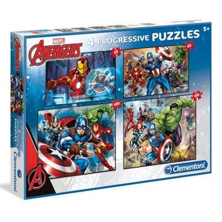 Puzzle Progressive 4v1 Avengers