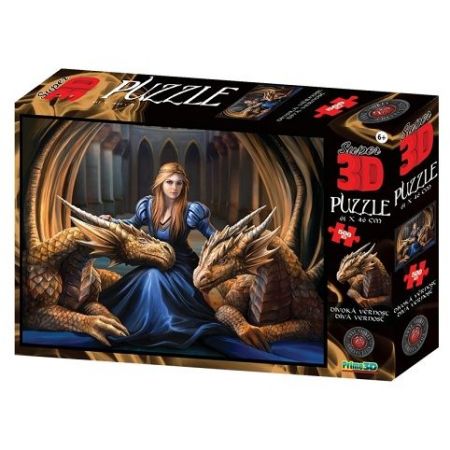 Puzzle 3D 150 dílků Divoká věrnost