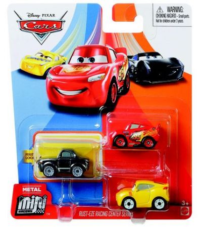 Cars 3 mini auta 3ks