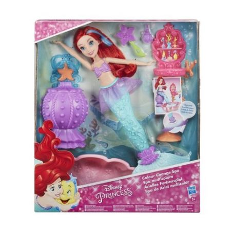 Disney Princess Ariel v barevných lázních