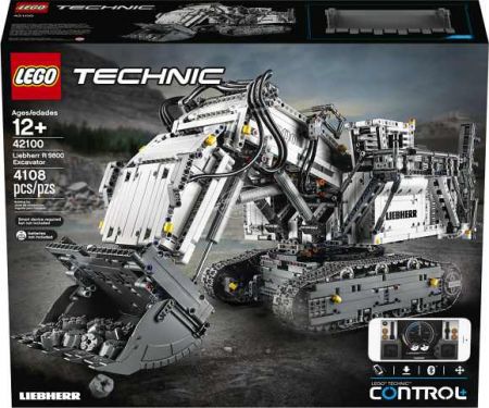 Lego Technic 42100 Bagr Liebherr R 9800