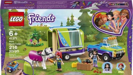 Lego Friends 41371 Mia a přívěs pro koně