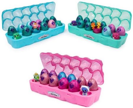 Hatchimals balení 12ks královských zvířátek