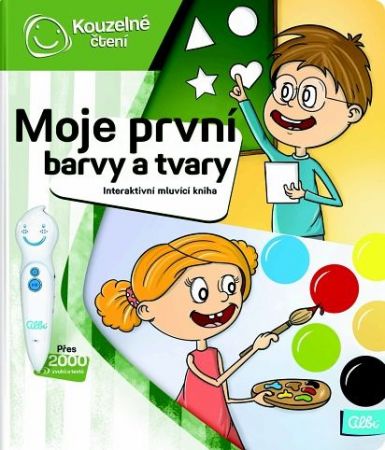 Kouzelné čtení Kniha Moje první barvy a tvary ALBI