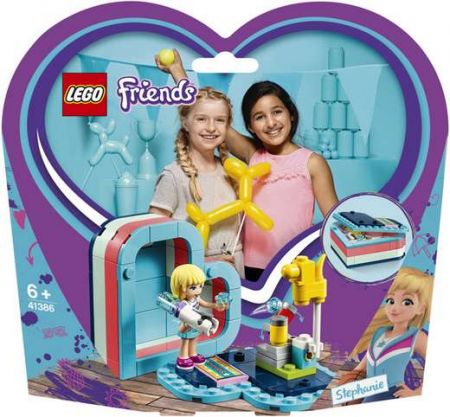 LEGO Friends 41386 Stephanie a letní krabička ve tvaru srdce