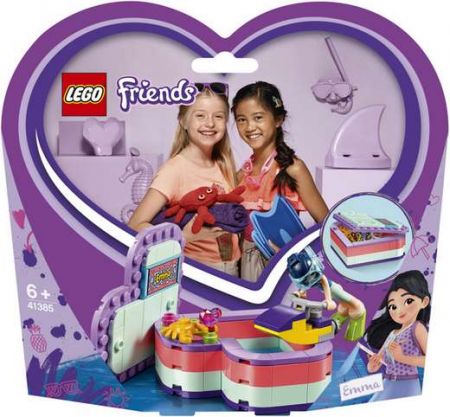 LEGO Friends 41385 Emma a letní krabička ve tvaru srdce