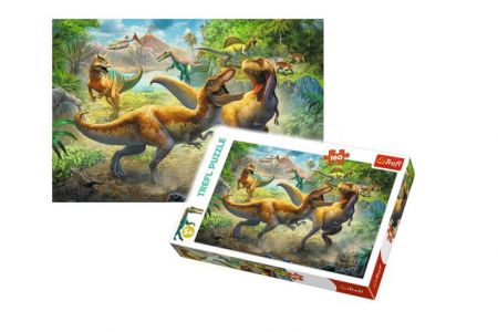 Puzzle Dinosauři/Tyranosaurus 41x27,5cm 160 dílků