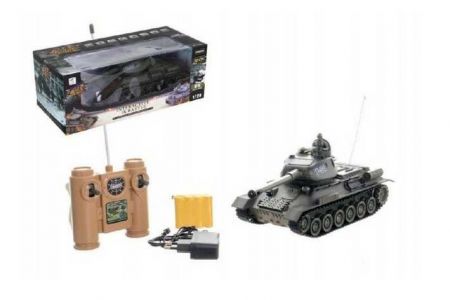 Tank RC plast 33cm T-34/85 na baterie