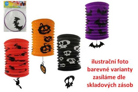 Lampion 15cm Halloween mix