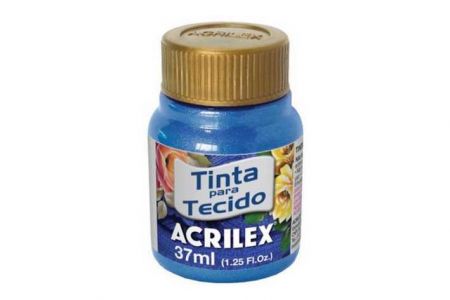 Barva na textil metalická 37ml 535 Sea