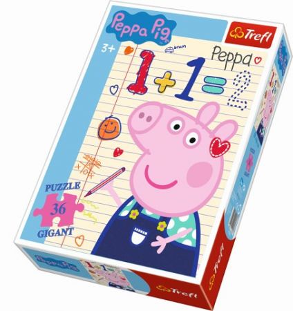 Puzzle Gigant 36 dílků Prasátko Peppa