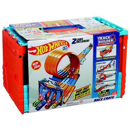 Hot Wheels track builder závodní klec