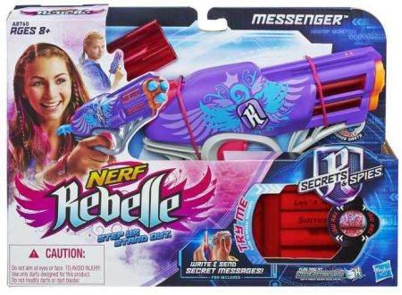 NERF-Rebelle šifrovací pistole messenger