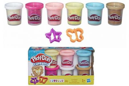 PD Play-Doh sada s konfetami