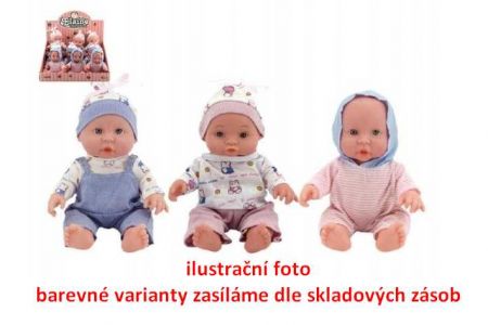 Miminko plast 20cm na baterie se zvukem