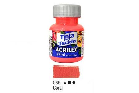 Barva na textil Coral 37ml 586