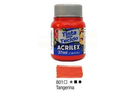 Barva na textil Tangerine 37ml 801