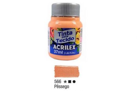 Barva na textil Peach 37ml 566