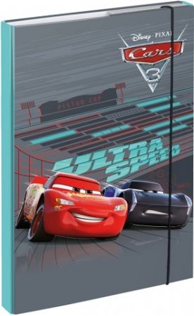 Desky na školní sešity A4 Cars 3