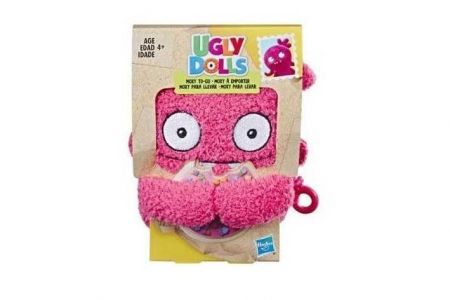 HASBRO Uglydolls plyšový přívěsek růžový