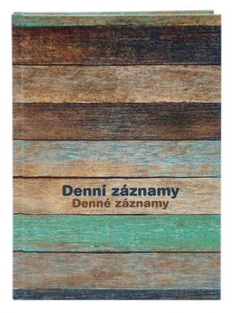 Denní záznamy - A5 - Dřevo / BU009-8-z / Baloušek tisk