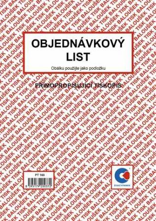 Objednávka A5 přímopropisující / PT160 / Baloušek tisk