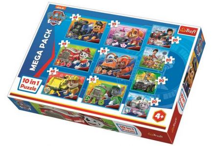 TREFL Puzzle Paw Patrol Tlapková Patrola 10v1