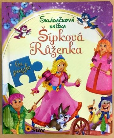 Skládačková knížka - Šípková Růženka