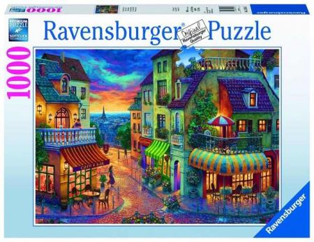 Puzzle Večer v Paříži 1000 dílků