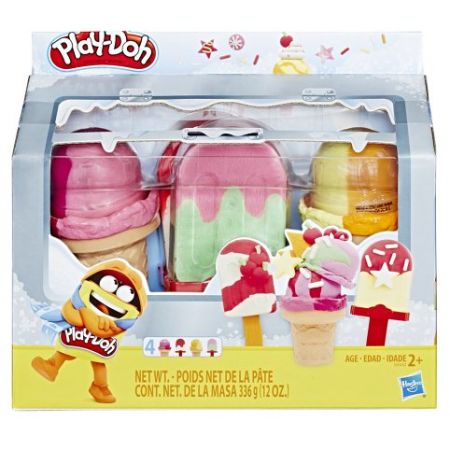 Play Doh Modelína jako zmrzlina v chladničce