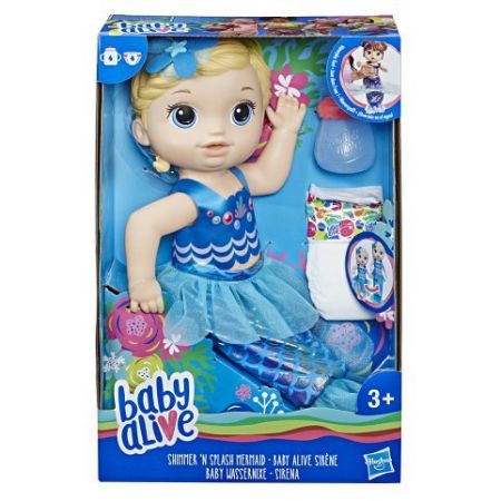 Baby Alive Blond mořská panna