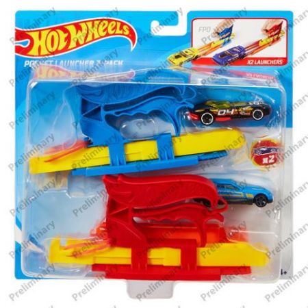 Hot Wheels startovací zařízení do kapsy