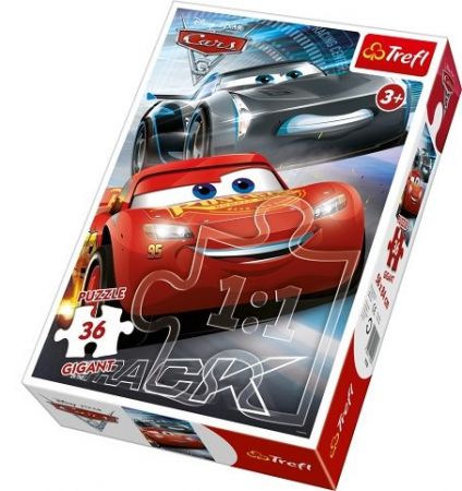 Puzzle Gigant 36 dílků Cars 3