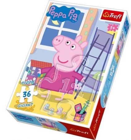 Puzzle Gigant 36 dílků Prasátko Peppa