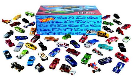 Hot Wheels angličák 50 ks