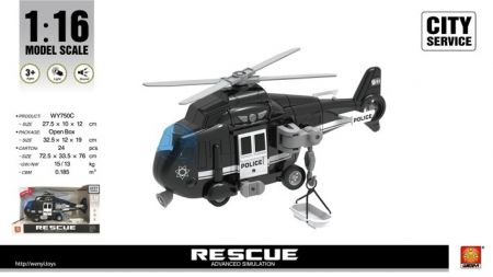 Helikoptéra policice 1:16