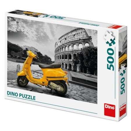 Puzzle 500 dílků Skútr u Kolosea