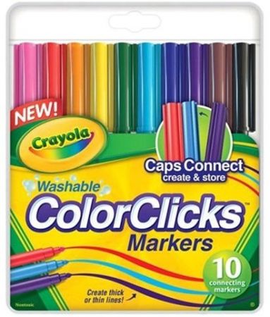 Fixy Crayola 10 ks vypratelné