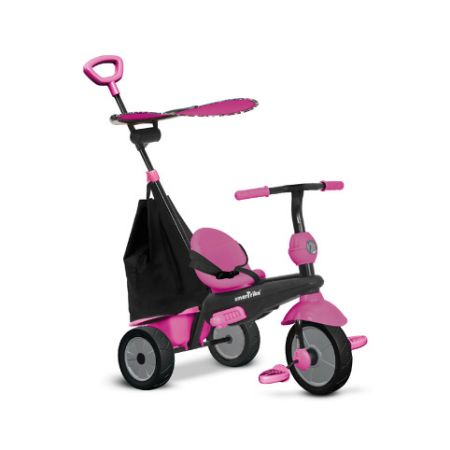 Tříkolka Smart Trike 3v1 Delight růžová