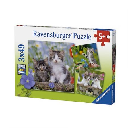 Puzzle Tygři 3x49 dílků